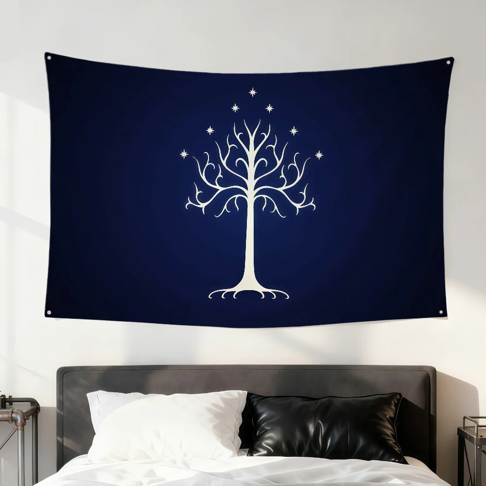 Classic Cool Flag Room Dorm Party Hogar Bedside Living Room Wall Hanging Garden Decor Banner Gift The L-Lord Of The R-Rings-s