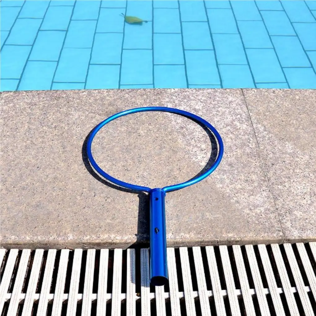 Gancho de seguridad para piscina, accesorios de protección corporal, aleación de aluminio, anillo salvavidas, ganchos redondos de emergencia, accesorio deportivo para agua