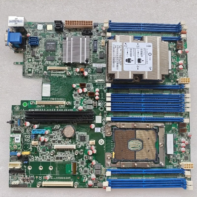Dual Processor Slots, C622 Chipset, Server-specific Main Board