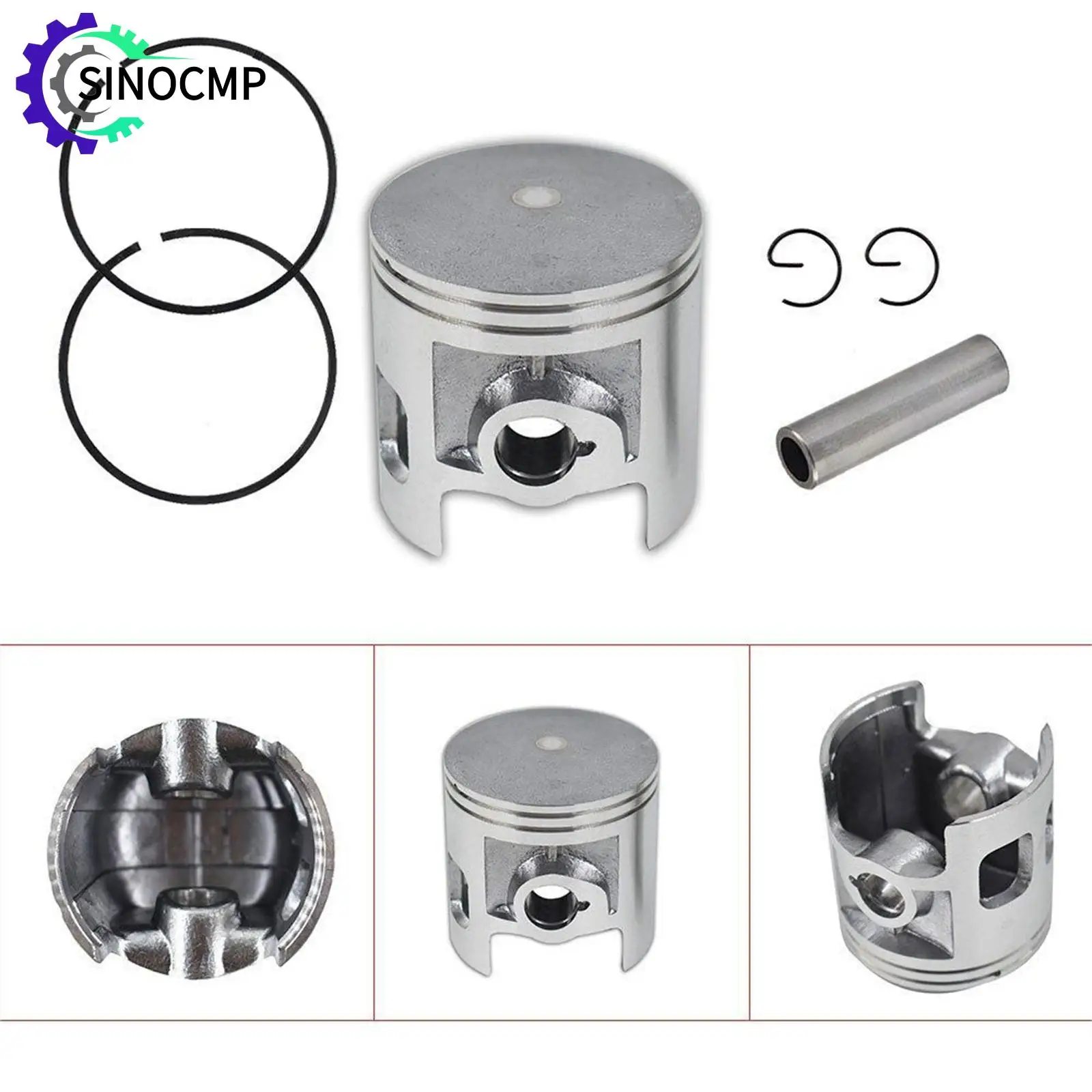 

1set Motorcycle Piston 66mm Bore 69.5mm Height Rings for Yamaha DT 175 YT175 DT175 Engine Cylinder Piston Pin Piston & Rings Kit