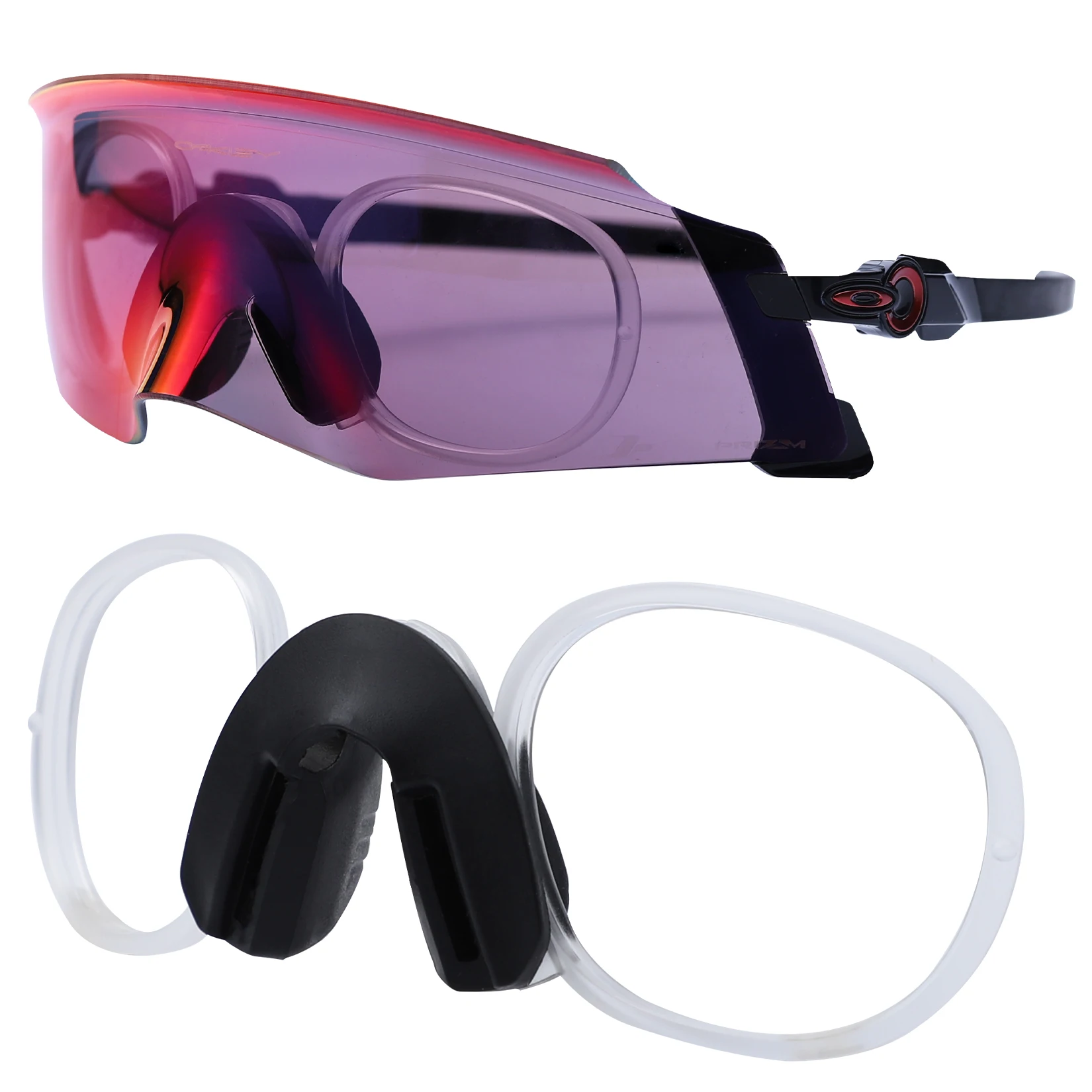 

Millerswap Insert Clip-On Prescription Clip with Nose Pads for Oakley Encoder Strike Vented OO9235 Sunglasses