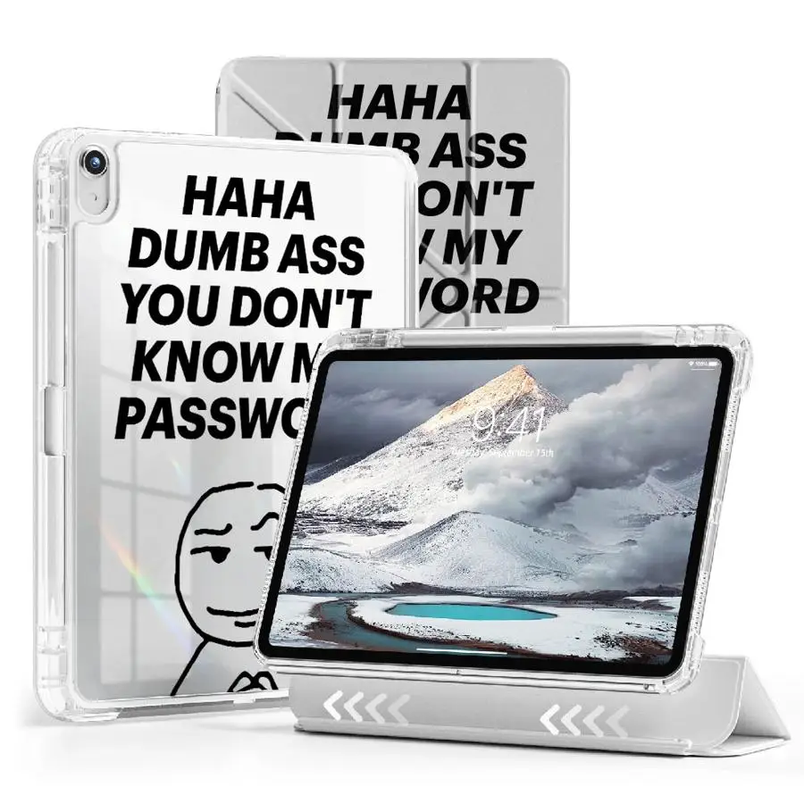 

Interesting Cartoon Characters Holder Cover Tablet Case For iPad Air 4 5 M3 M2 M4 11inch Mini 6 7 Pro 2025 11th 10th 9th 8th 7th