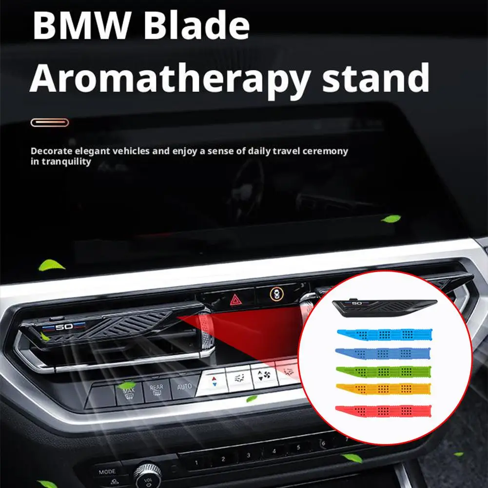 

Новый автомобильный освежитель воздуха в форме лезвия для BMW, запах в стиле, диффузор для духов, ароматические освежители воздуха, зажим для парфюмерии
