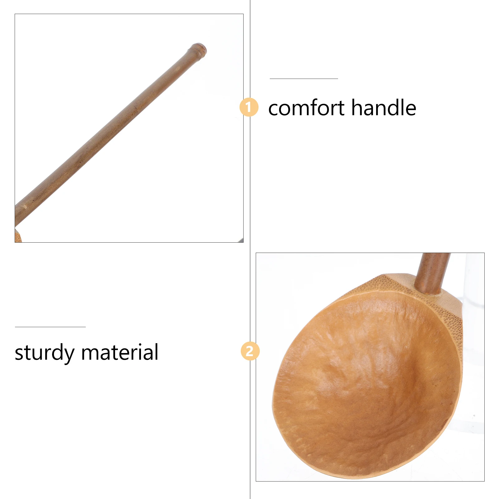 

Tea Powder Spoon Long H Coffee Mixing Multi functional Mini Bamboo Retro Design Practical Kitchen Gadgets Salt Sugar Powder