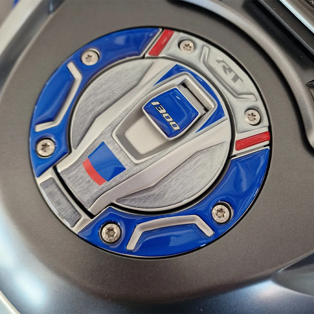 For R 1300 RT Impulse 2025- Fuel Tank Cap Decoration Motorcycle 3D Epoxy Resin Sticker R1300RT Accessories