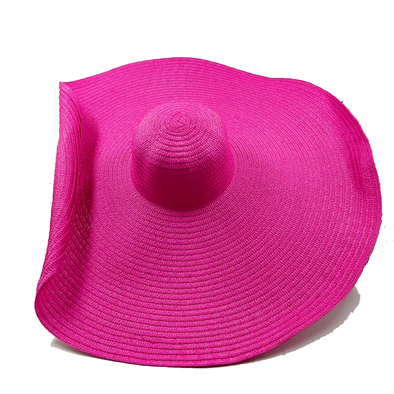 25cm oversized brim straw hat colorful fashionable sun hat ultra-thin breathable summer hat beach travel straw hat gorras