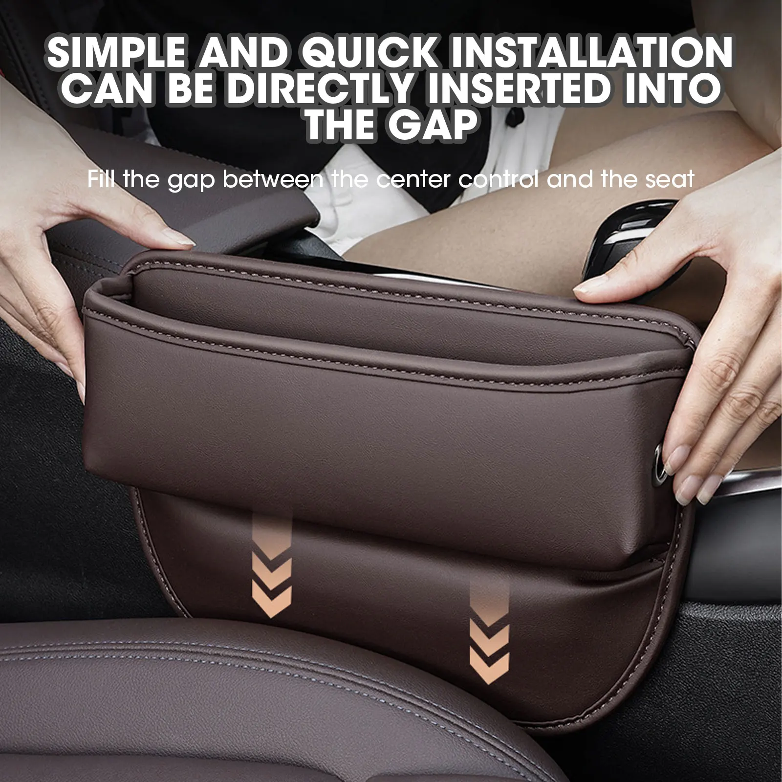 

Car Seat Gap Organizer Storage Box Pocket Multifunction Universal Wallet Keys Card Cup Phone Holder Auto Interior Accessories