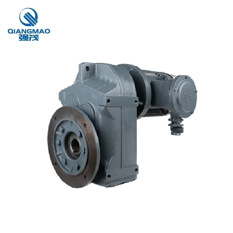 Factory Hot Sale F Series Stable Performance Flexible Mounting Options Motor Speed Reducer For Spinning Mill