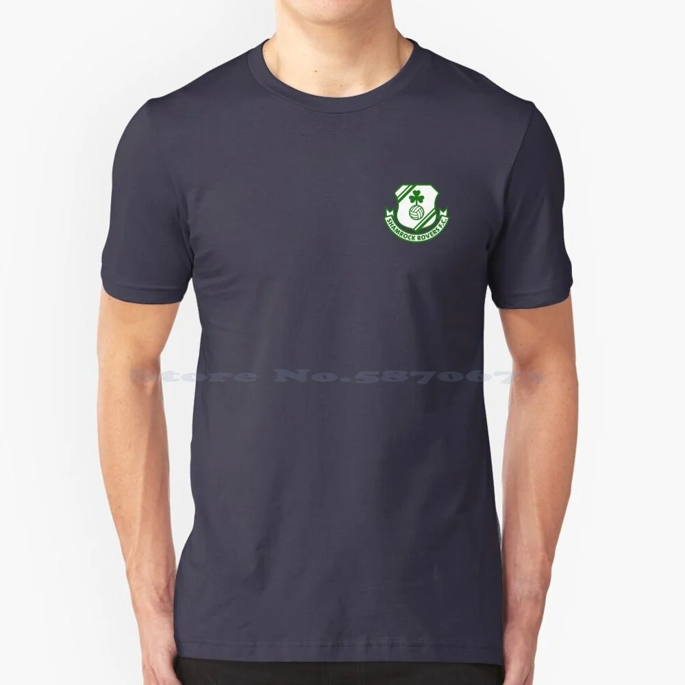 Shamrock Mere T Shirt 100% Cotton Tee Shamrock Rovers Football Club Soccer Lofc 1881 Hooligans Ultras