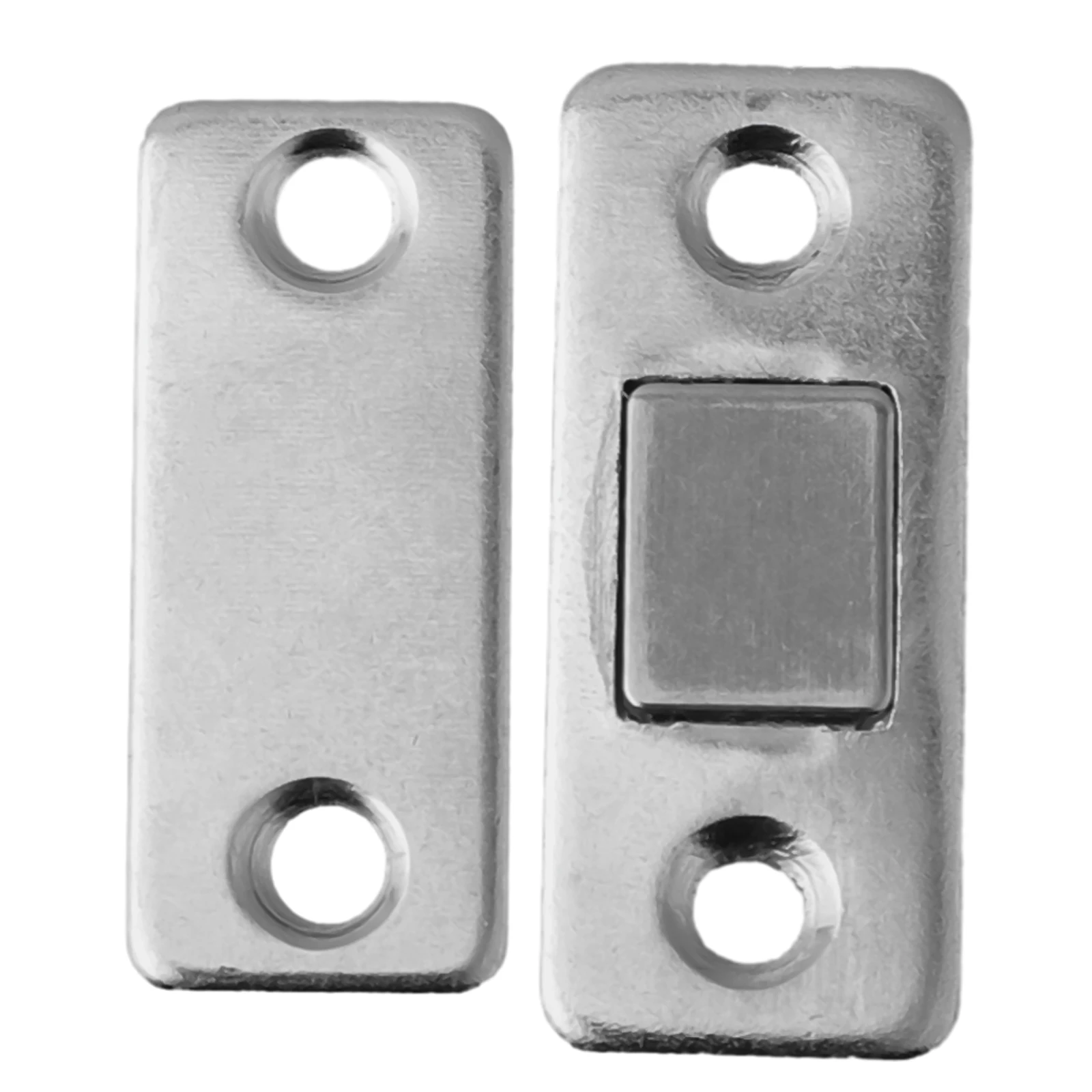 Catch Latch Self-adhesive Latch Bathroom Closer Schrank Closet Schranktüren Cupboard Sliding Edelstahl Starke Magnet