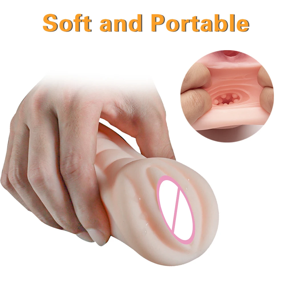 3D Realistic Male Masturbation Pussy Sex Vagina Real Men Pussy Sextoy for men masturbstor adult Blowjob Sex Products Stimulate view 4