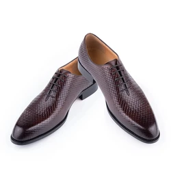 Mężczyźni ubierają buty formalne biuro Oxford wesele zapałki garnitur zapasowy z wysokiej jakości prawdziwej skóry ręcznie robiony męskie buty