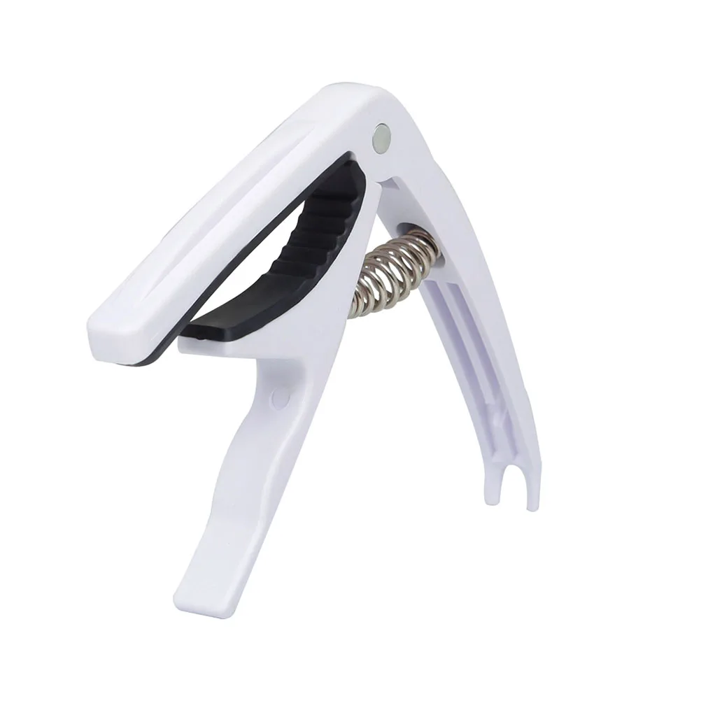 

Adjustable Guitar Capo for Acoustic Classical Electric Durable Metal Clip-On Quick Easy One Hand Operation Suitable Banjo
