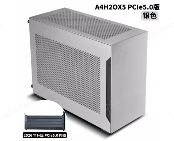 A4H2O PCIe5.0 version 11L ITX aluminum chassis A4-H2O graphics card 322mm