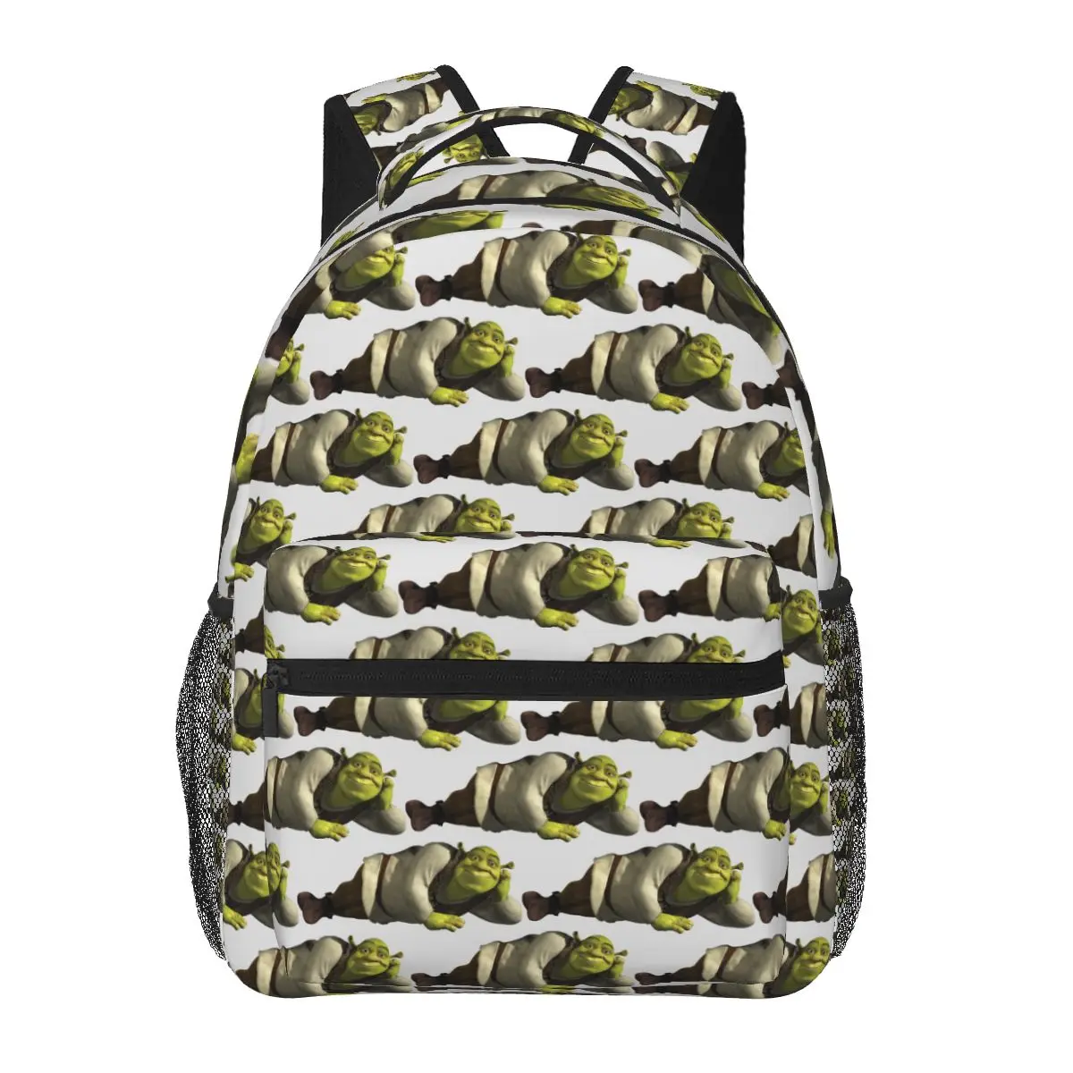 Come Into My Swamp - Shrek Backpacks Boys Girls Bookbag Students School Bags Cartoon Kids Rucksack Shoulder Bag Large Capacity
