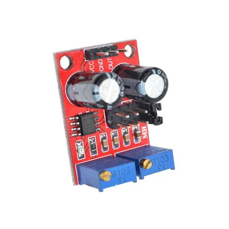 Frequência de pulso NE555 Módulo ajustável do ciclo de dever Quadrado/retangular gerador de sinal de onda