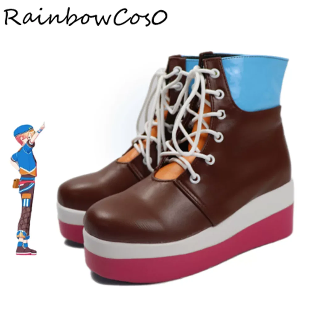 Tenma Tsukasa Project Sekai Cosplay Shoes Boots Game Anime Halloween Christmas RainbowCos0 W5699