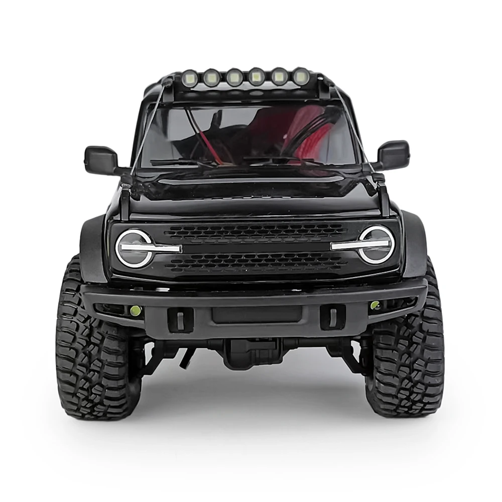 MIBIDAO Simulation Roof LED Light Spotlight Group for TRX4M Bronco 1/18 RC Crawler Car Model Parts
