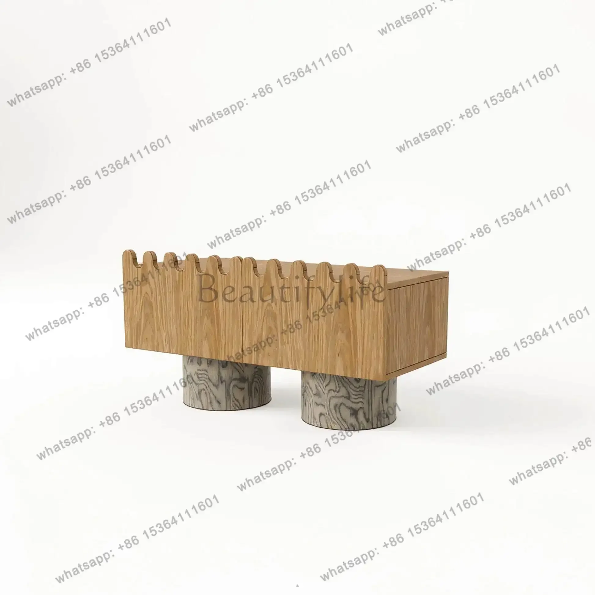 

Medieval Solid Wood Dining Side Cabinet Living Room Storage Entrance Cabinet Bedroom Storage TV Cabinet