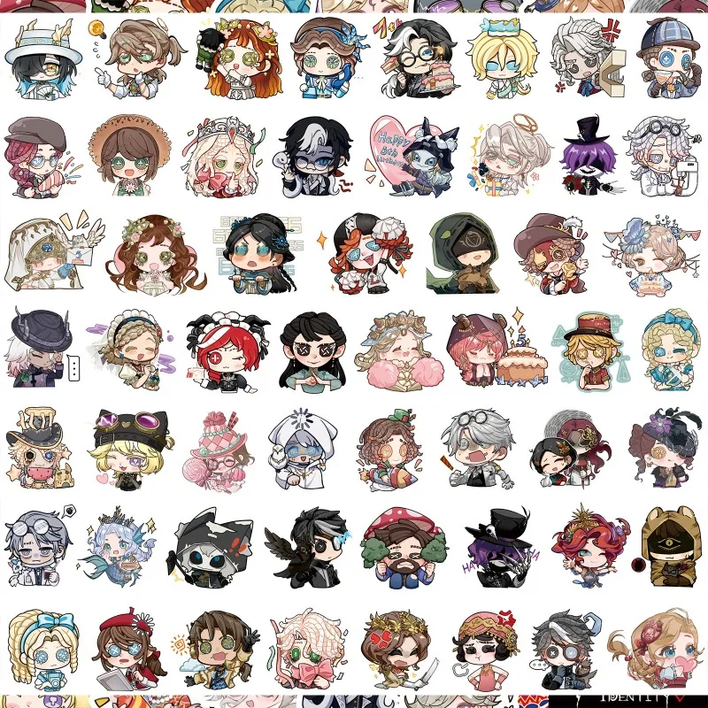 100枚入り 漫画風 個性的なアイデンティティV クリエイティブな落書き風 デコレーションステッカー