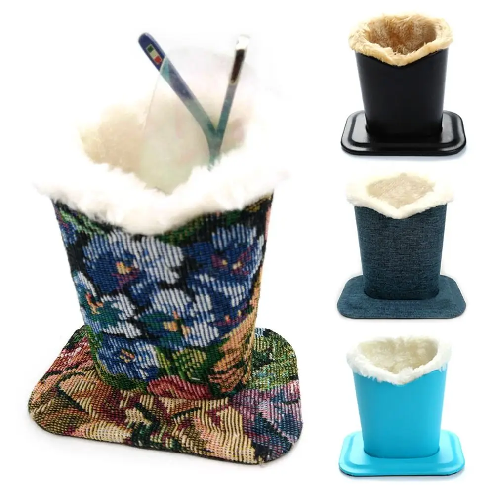 جديد دائم المحمولة عالية الجودة موضة الجلود حامل النظارات المحمولة عرض النظارات تقف السفر حامل مكبرة مكتب #2