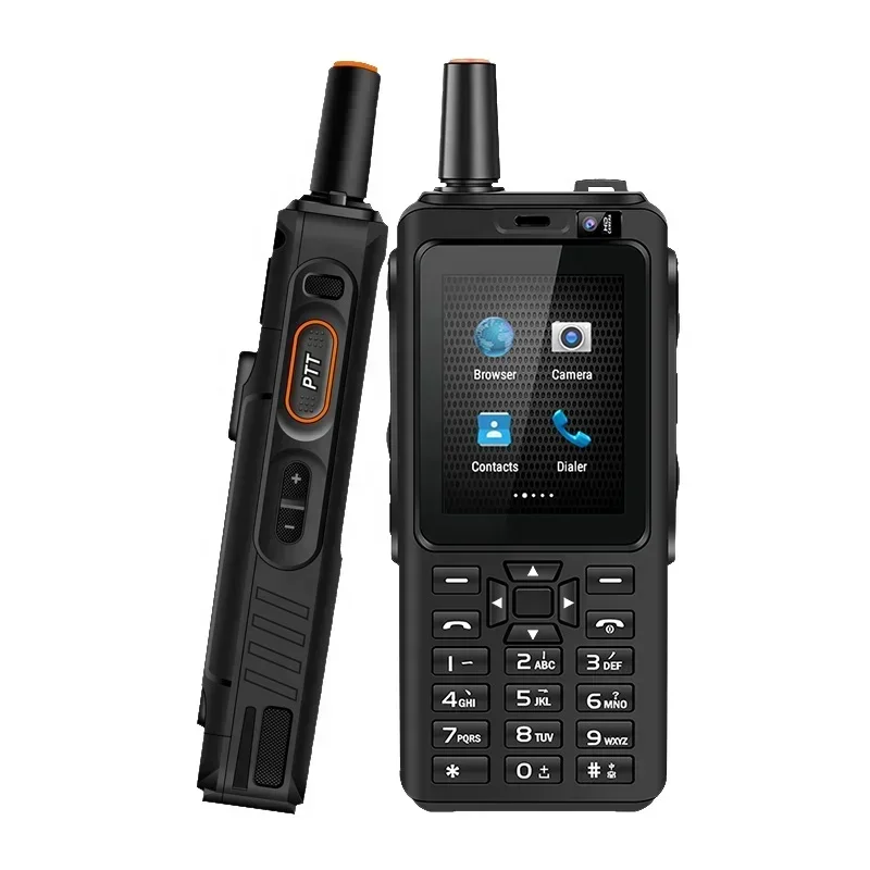 UNIWA F40 Zello Walkie Talkie 4G Mobile Phone 4000mAh Waterproof Rugged 2.4'' Touch Screen Quad Core Android 4G Smartphone