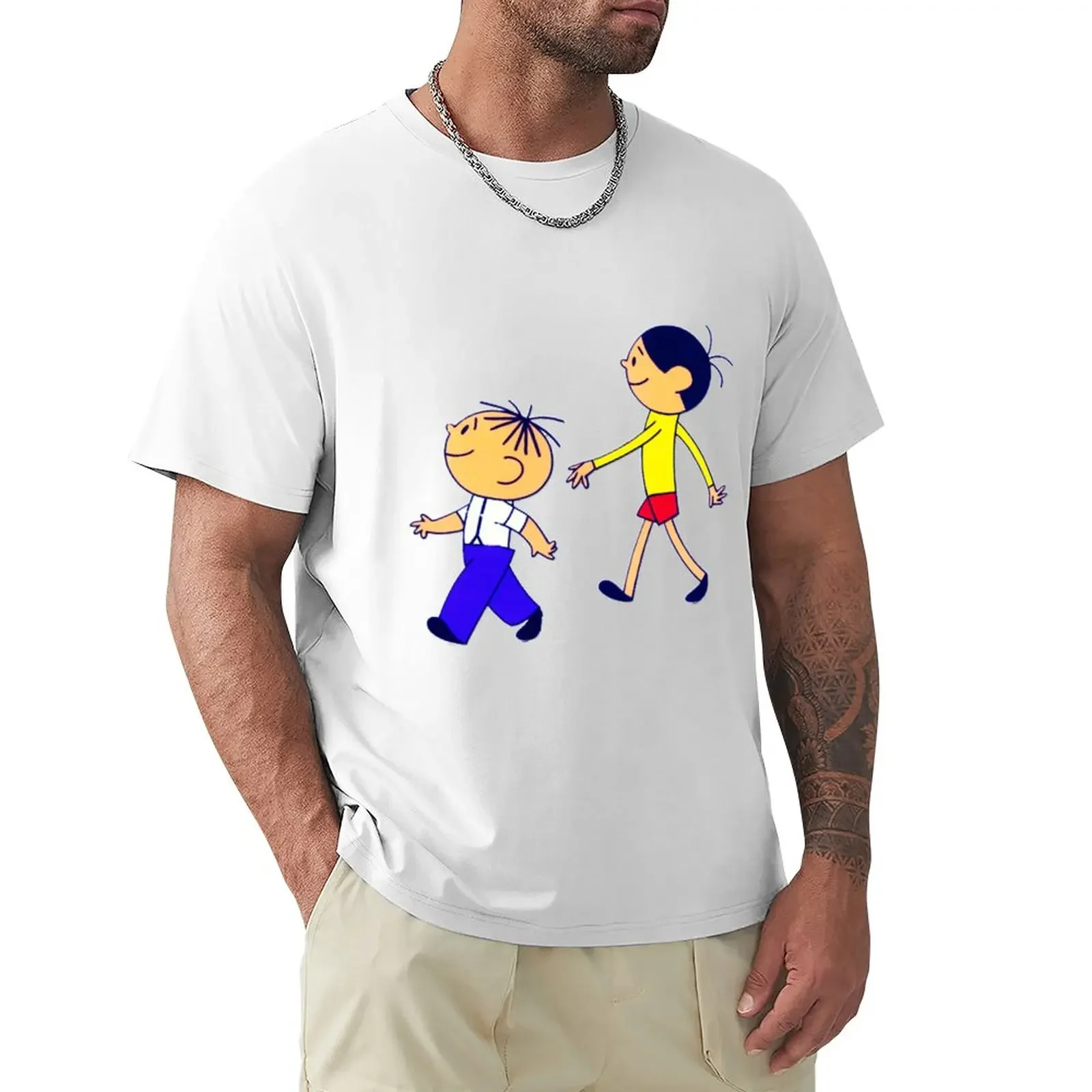 

Bolek and Lolek T-Shirt boys animal print customs oversizeds fruit of the loom mens t shirts