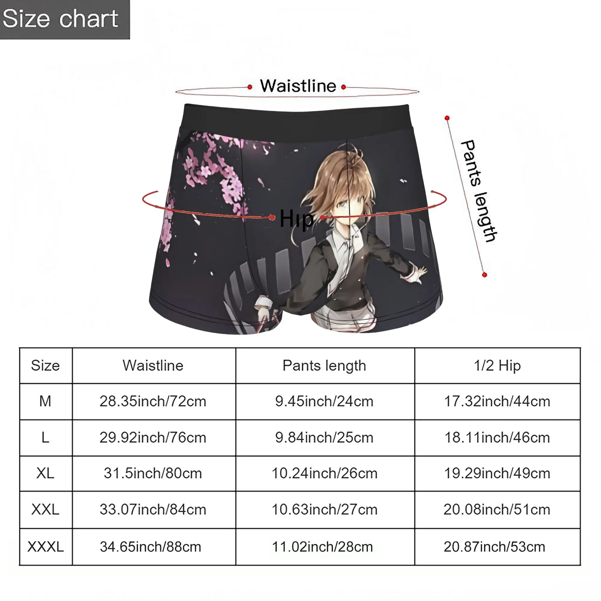 Sakura  Bandai Cardcaptor Sakura Underpants Homme Panties Man Underwear Ventilate Shorts Boxer Briefs view 5