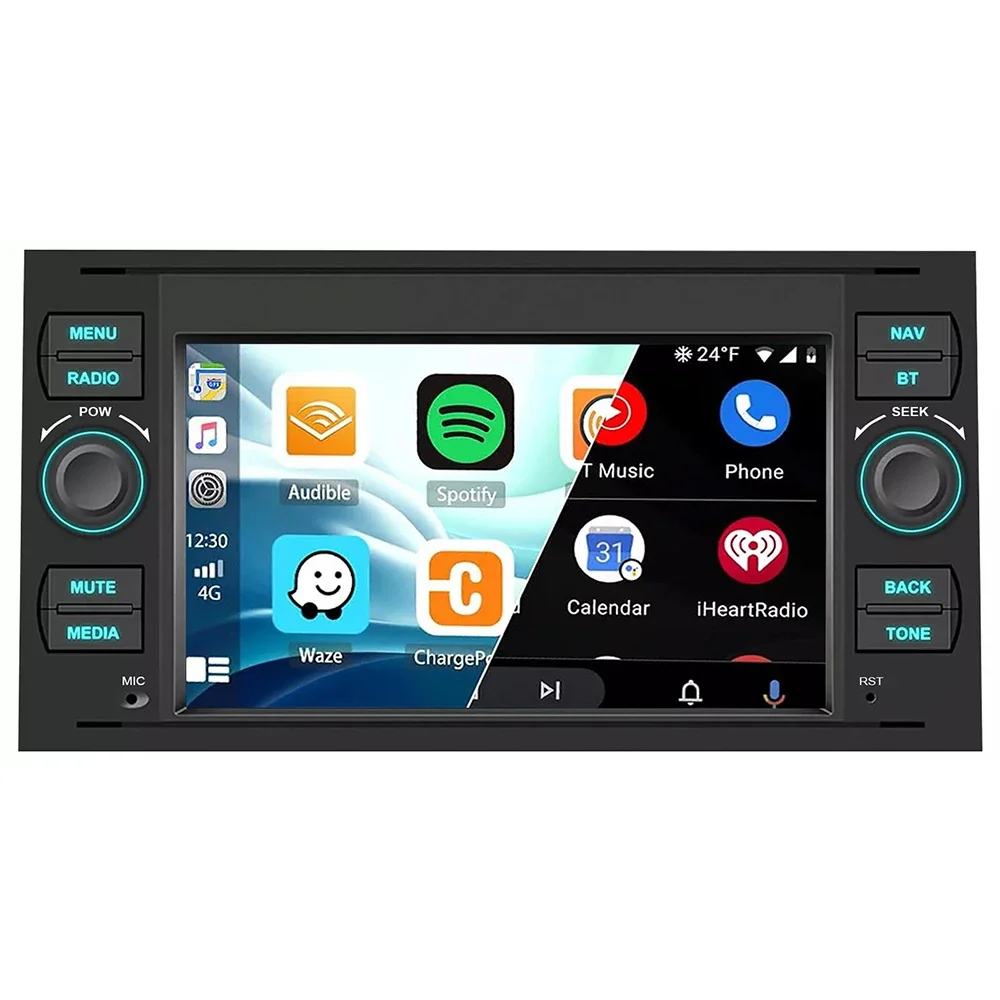 

7inch Car Stereo Radio Car-play GPS Navi Compatible for Ford Transit Mk7 Android 13