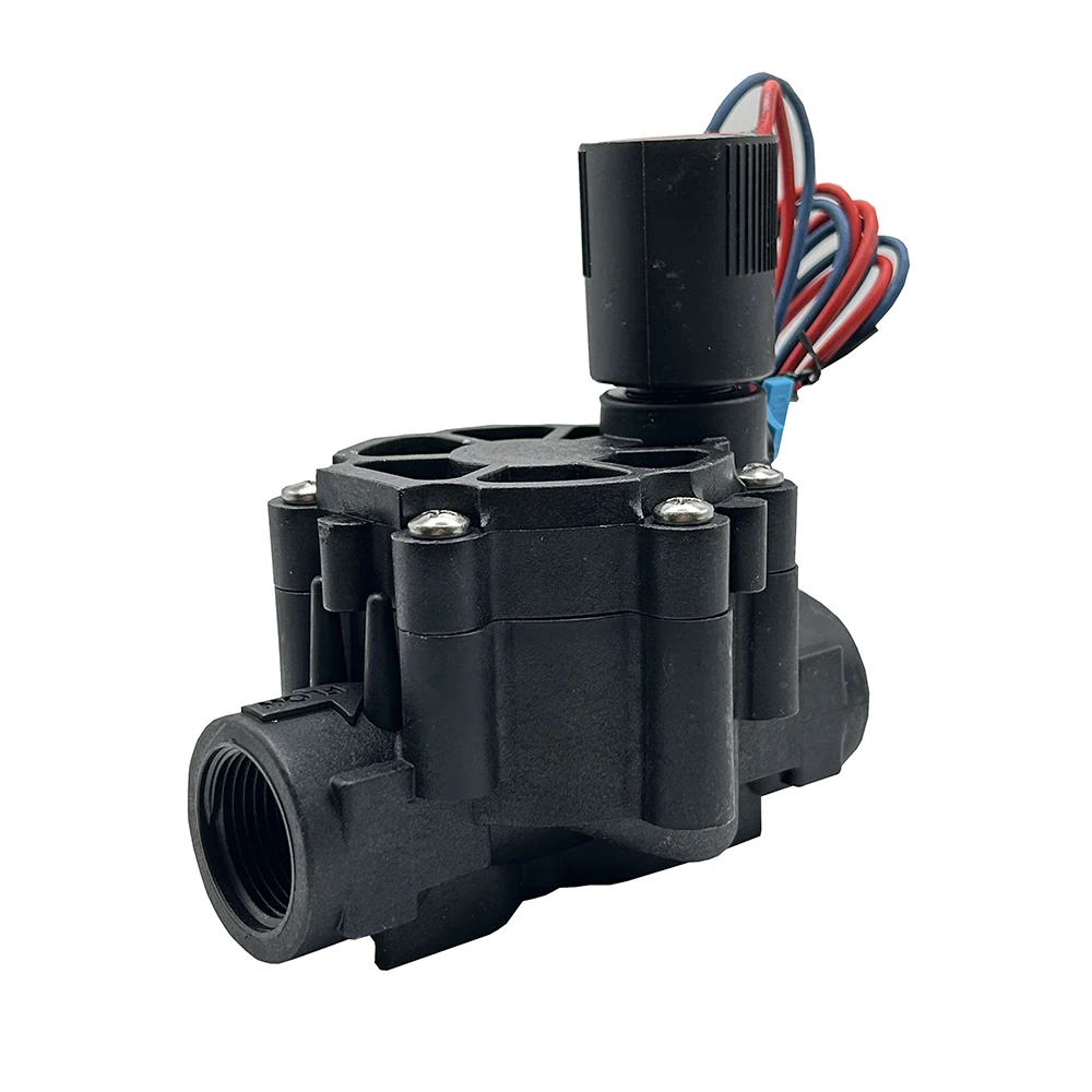 

1/2" 3/8'' 3/4" 1" Normally Closed Solenoid Valve Water 220V 12V 24V Nylon Valve For Farm Garden Landscape Irrigation