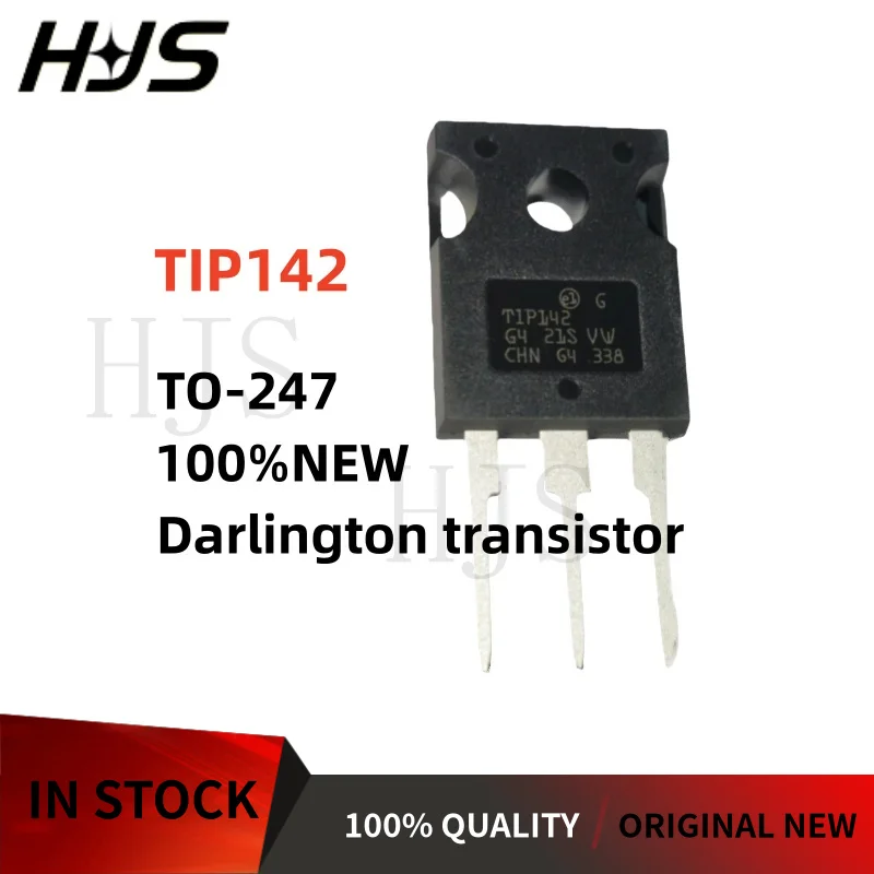 10Pieces TIP142 TIP147 TO-247 TIP142 147 Darlington transistor TO247 100%NEW In stock