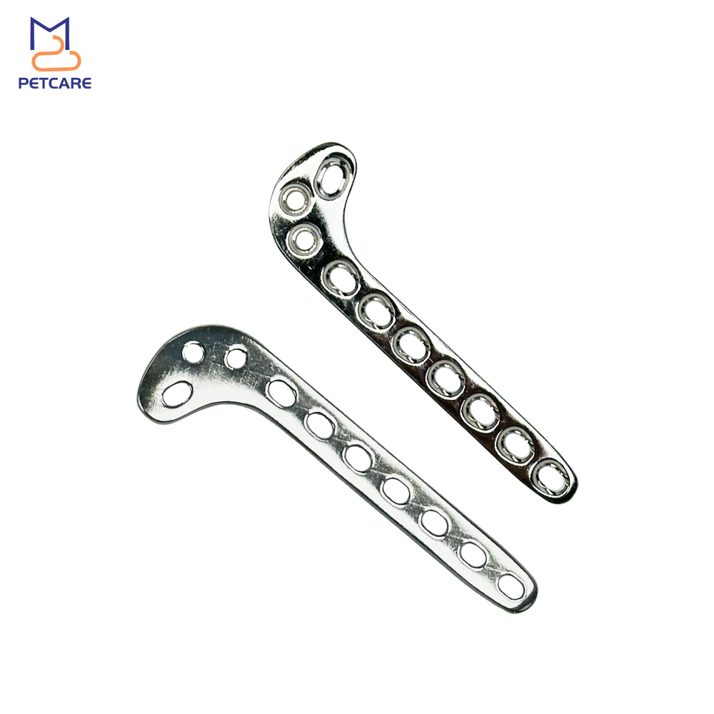 2.0/2.7/3.5mm Supracondylar Plate Veterinary Orthopedic Implant Stainless Steel Surgical Instrument Pet Products Dog Accessories