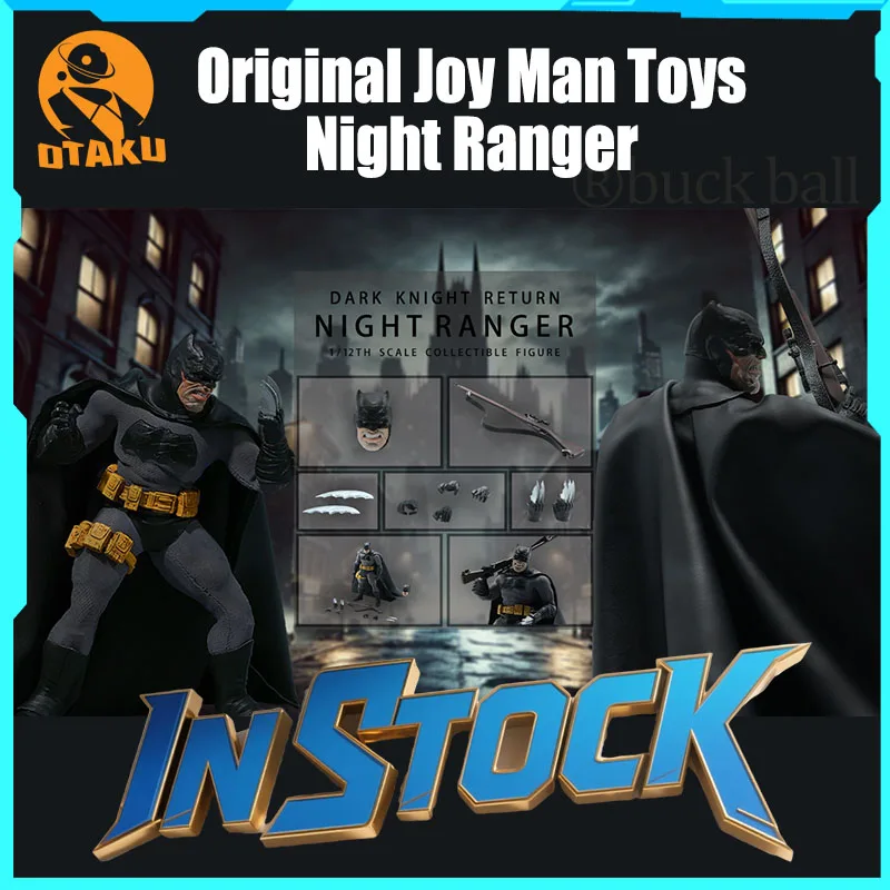

Новые игрушки Joy Man Night Ranger, экшн-фигурка Dark Knight Return, масштаб 1/12, коллекционная игрушка Jmtoys Jm004, индивидуальная игрушка, подарок на Хэллоуин