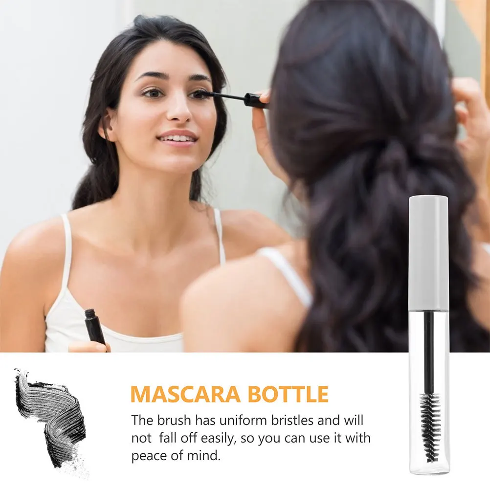 11 Stück leere 10 ml Mascara-Behälter, DIY-Kunststoffflasche für Wimpernwachstumsöl, Creme, nachfüllbar, reisefreundliche Verpackung