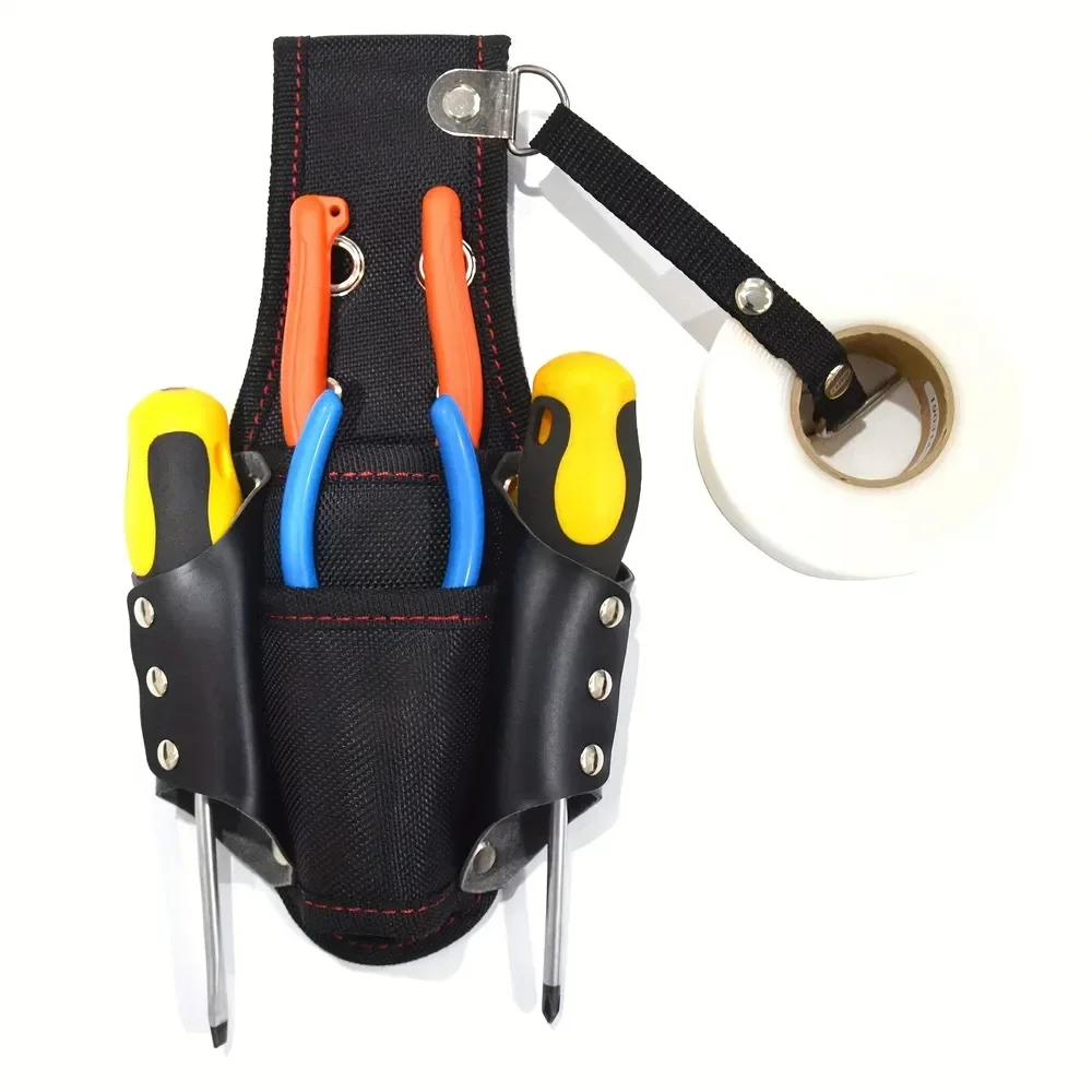 New Tool Insertion Pliers with Two Levels of Pliers Holders Two Slots for Screwdrivers D-ring Hanging Hook Hole Electrician Tool