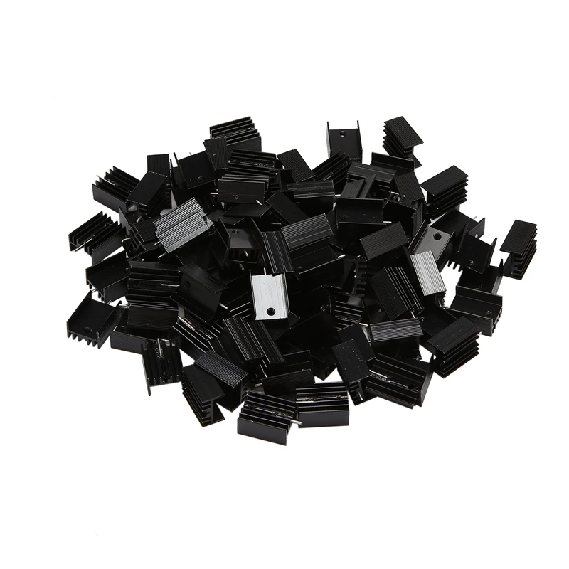 

100 Pcs 20X15x10mm Aluminium TO-220 Heatsink TO 220 Heat Sink Transistor Radiator TO220 Cooler Cooling