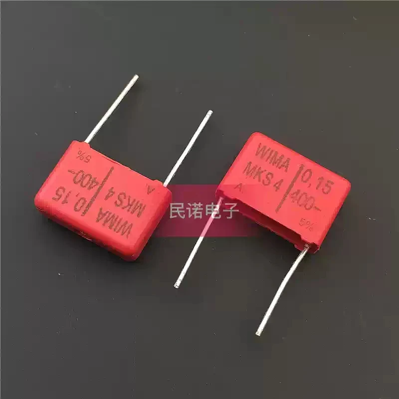 German Weima capacitor WIMA MKS4 400V 0.15UF 400V154 150NF pin spacing 15mm