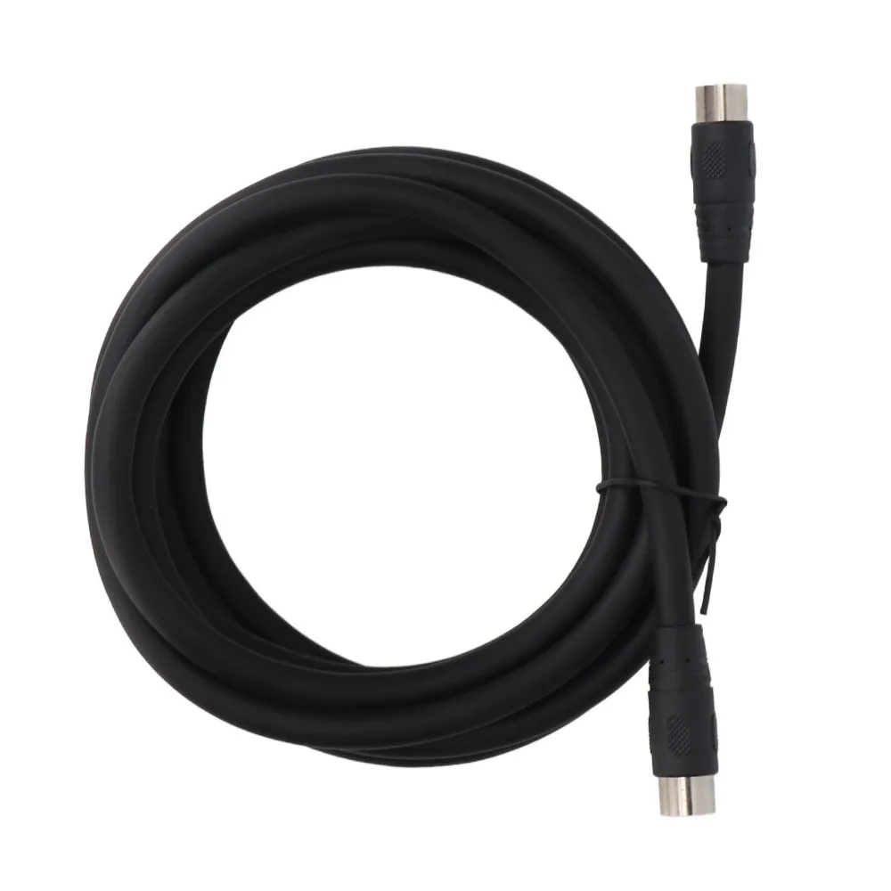 Flexible DIN 13 Pin Cable Plug and Play 9.8ft Extension Cord Beauty Equipment Cable for Nebulizer Cable Extension Application