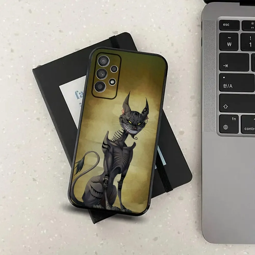 Game A-Alice Madness Returns Phone Case For Samsung Galaxy A13,A21s,A22,A31,A32,A52,A53,A71,A80,A91 Soft Black Cover