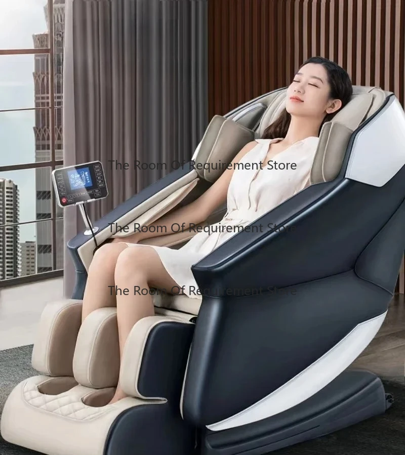 Zero gravity electric low price back acupressure massage whole body 4D recliner luxury massage chair spa game office
