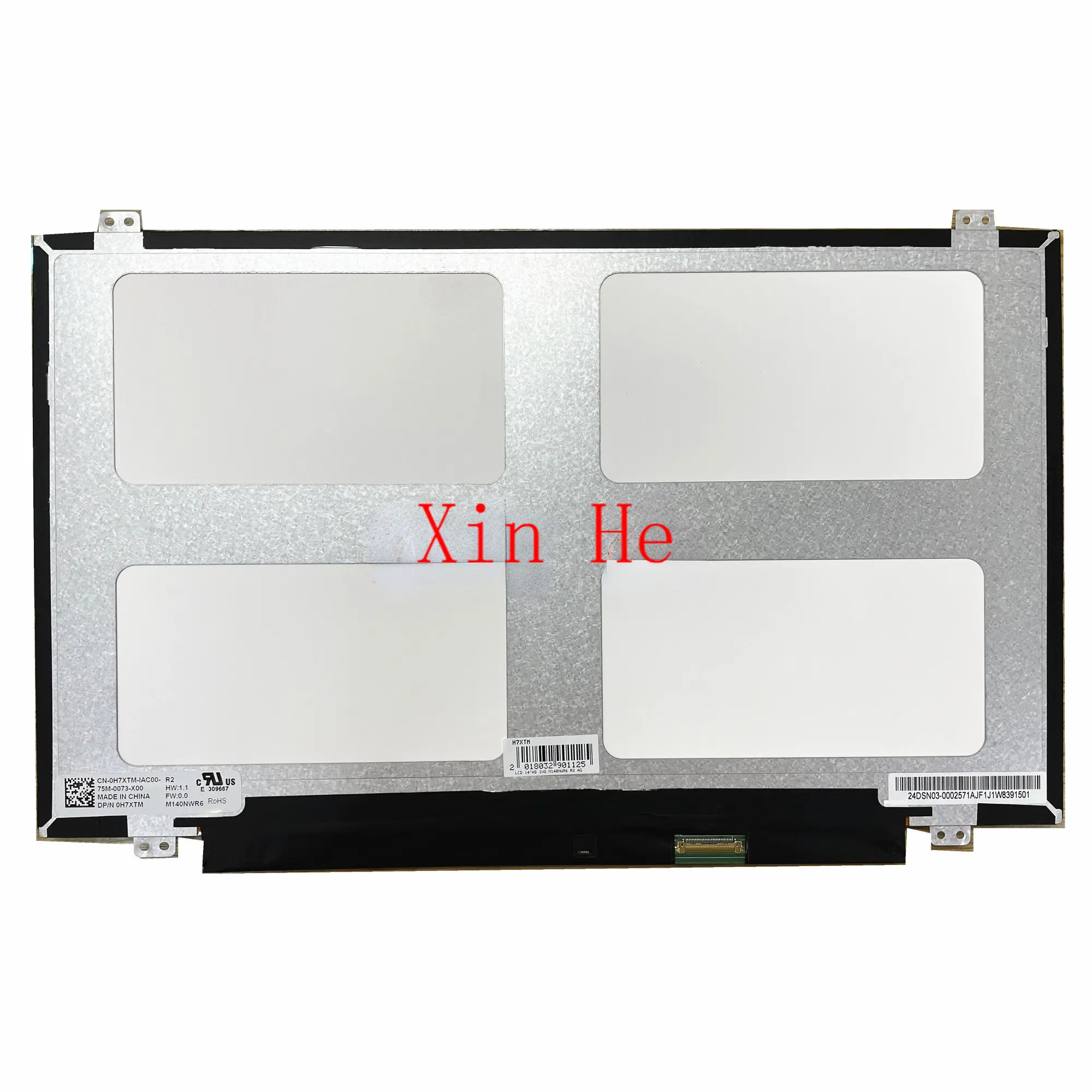 M140NWR6 R2 fit M140NWR4 R2 HB140WX1-301 N140BGE-EA3 EB3 LTN140AT31 NT140WHM-N41 N31 Laptop LCD screen 1366*768 EDP 30pins