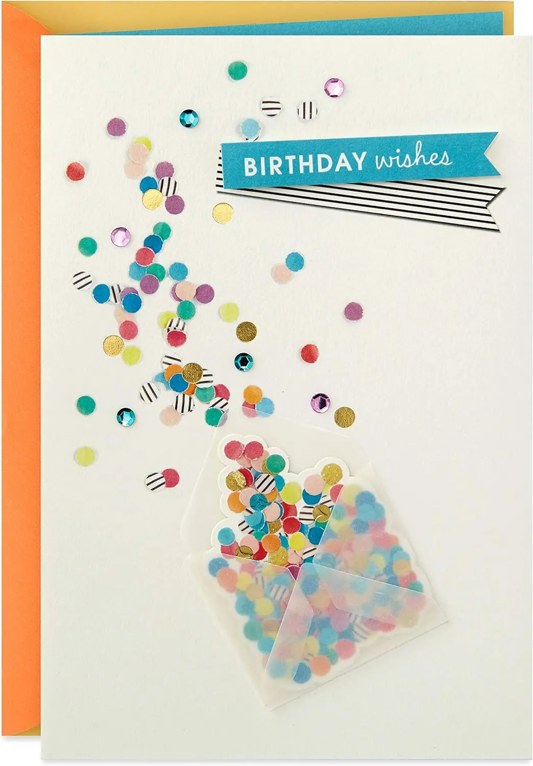 

Confetti Envelope Birthday Card with Fun Design