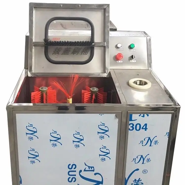 آلة تنظيف الزجاجات البلاستيكية شبه الأوتوماتيكية المحمولة سعة 5 جالون #3