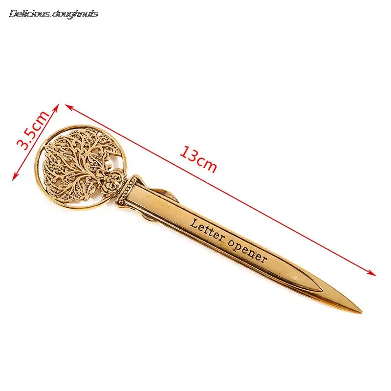 New Metal Retro Manual Letter Opener Utility Knife Mini Portable Paper Cutter Letter Envelope Opener