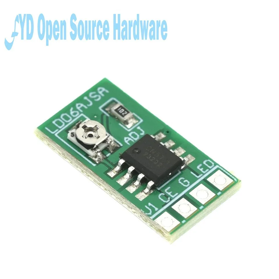 DC 3.3V 3.7V 5V LED Driver 30-1500MA Constant Current Adjustable Module PWM Control Board For USB LED Flashlight 18650 Li-ion