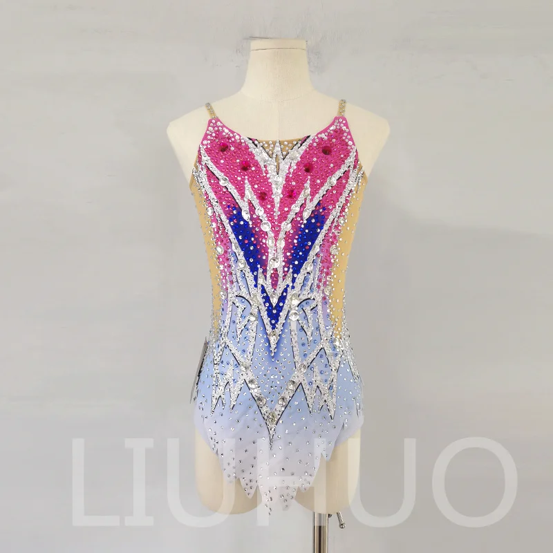 

LIUHUO Rhythmic Gymnastics Leotard Competitive Cheerleading Performance For Children