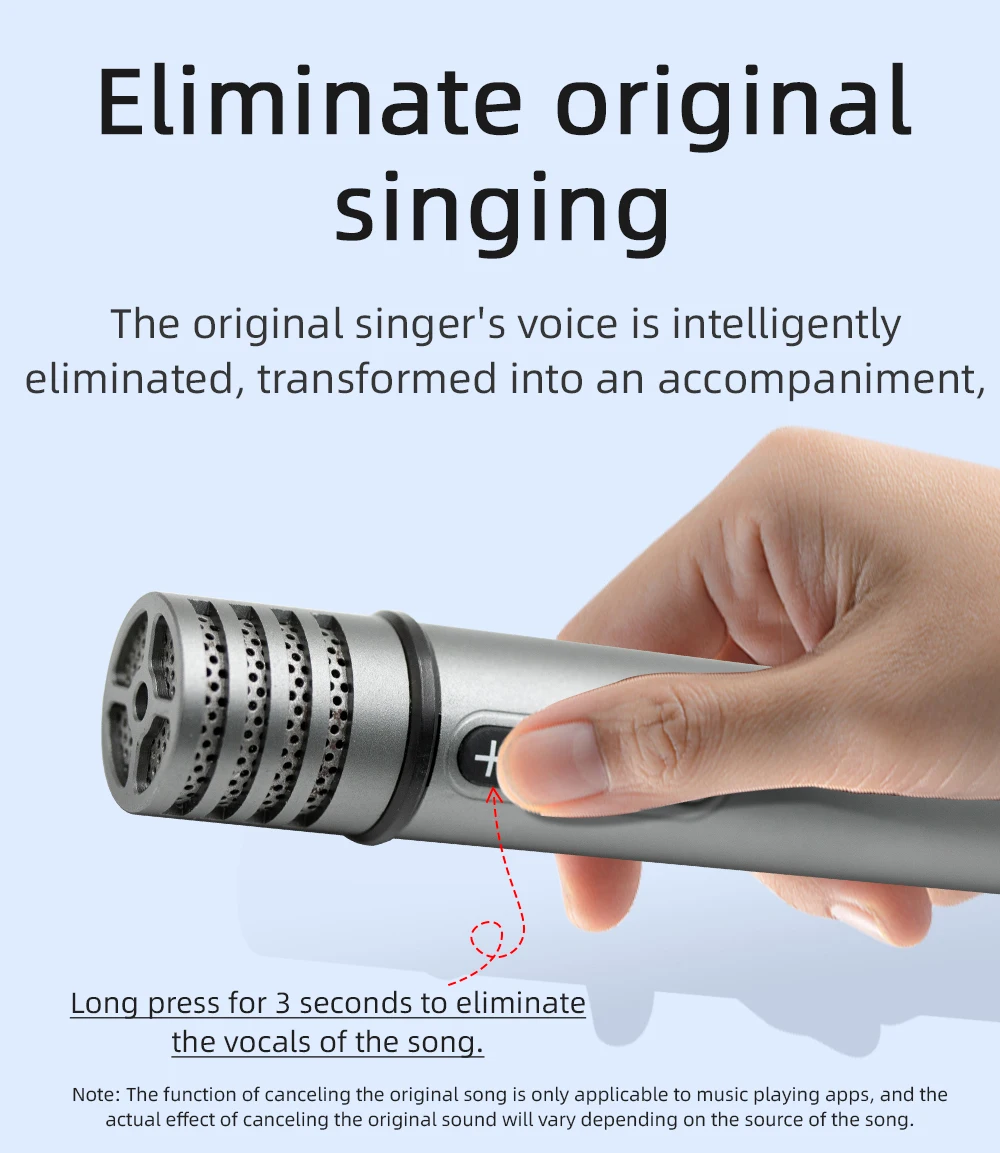 BQCC Drahtlose Mikrofon Auto Radio Stereo Karaoke Mikrofon Handheld Bluetooth Reverb Mic Singen Live Broadcast Home KTV Party