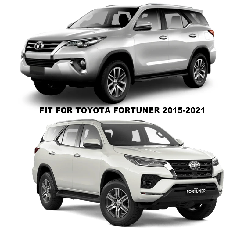 Side Window Visor For Toyota Fortuner SW4 2016 2017 2018 2019 2020 2021 2022 2023 2024 2025 Sun Rain Deflector Weather Shield