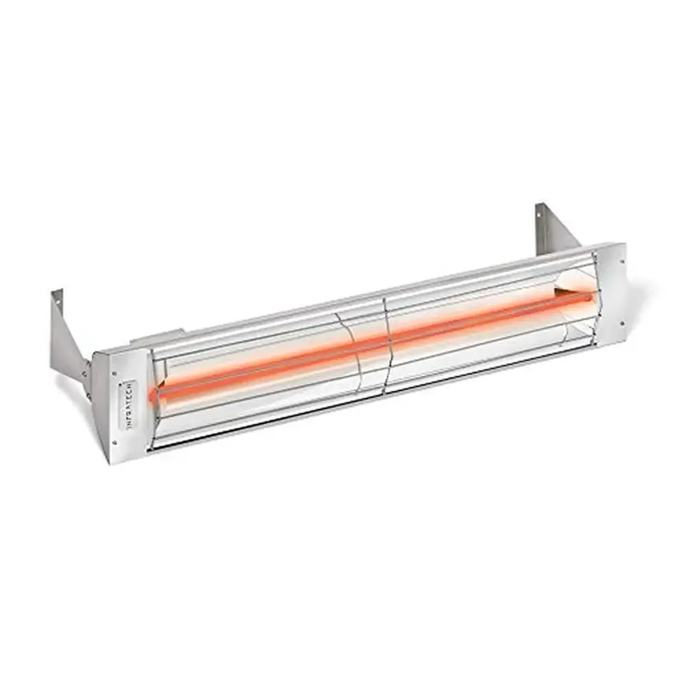 

39" Stainless Steel Radiant Heater 2000W 240V Patio Outdoor Energy Efficient Operation UL Listed Expert Installation Required