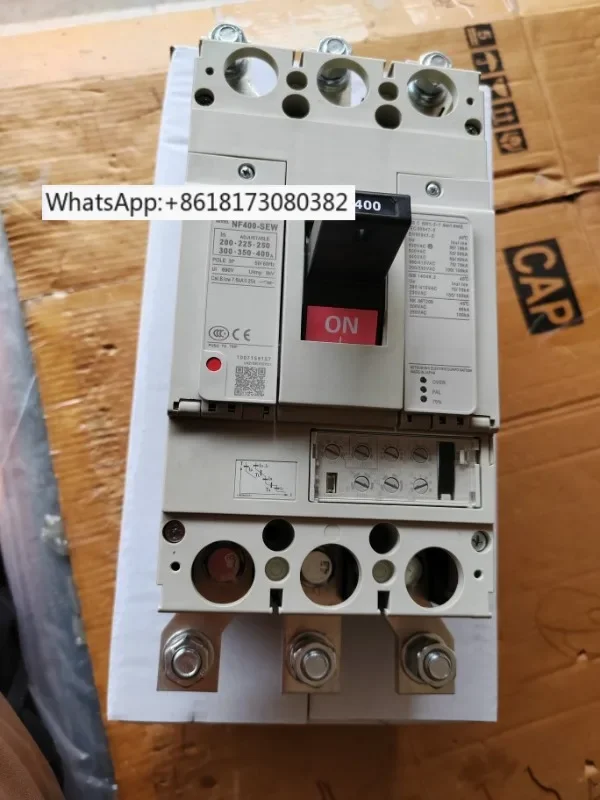 Original plastic case circuit breaker with adjustable NF400-SEW NF400-SEP NF400 series, complete 3P